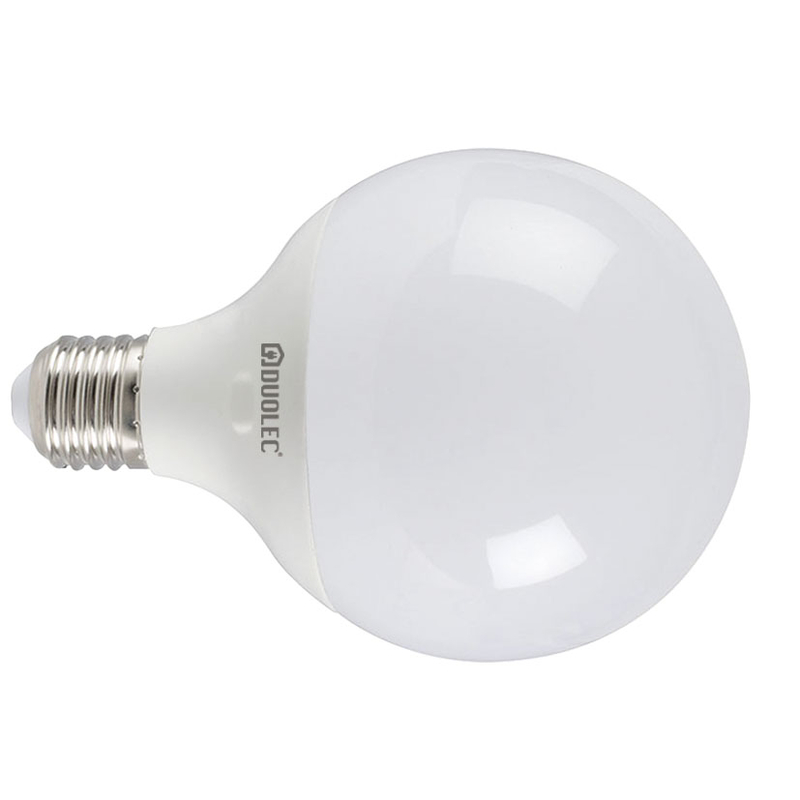 Bombilla Led globo DUOLEC G95 luz cálida 15 W