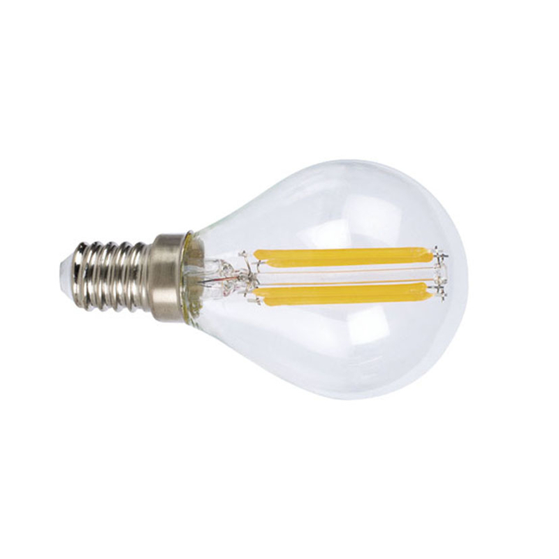 Bombilla miniglobo E14 LED DUOLEC Classic transparente