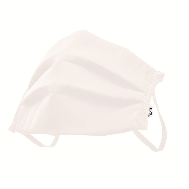 Mascarilla antibacteriana protección MSV reutilizable blanca