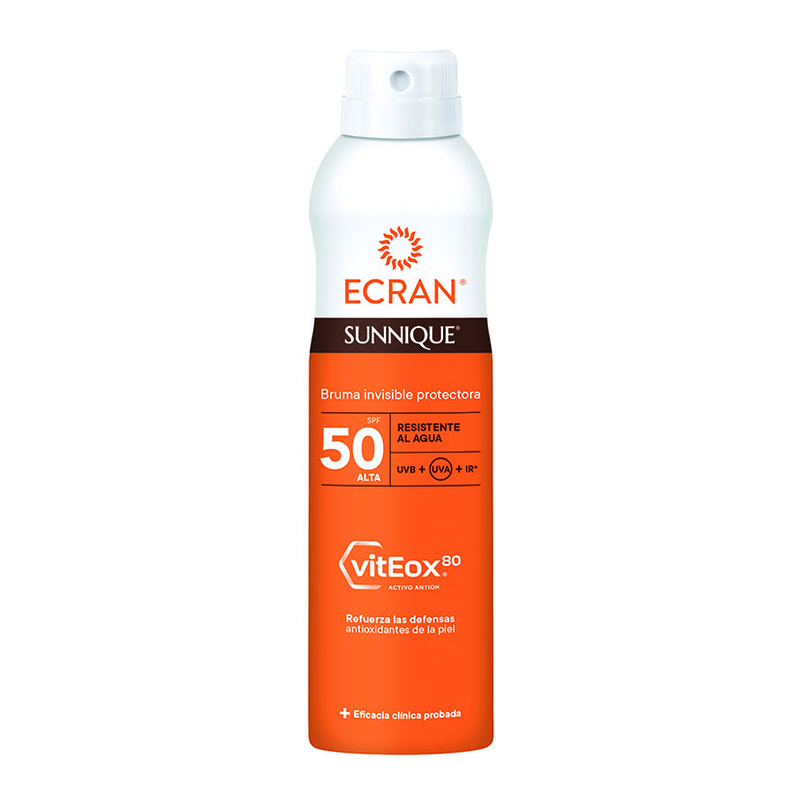Spray protección ECRAN  invisible SPF 50 250 ml