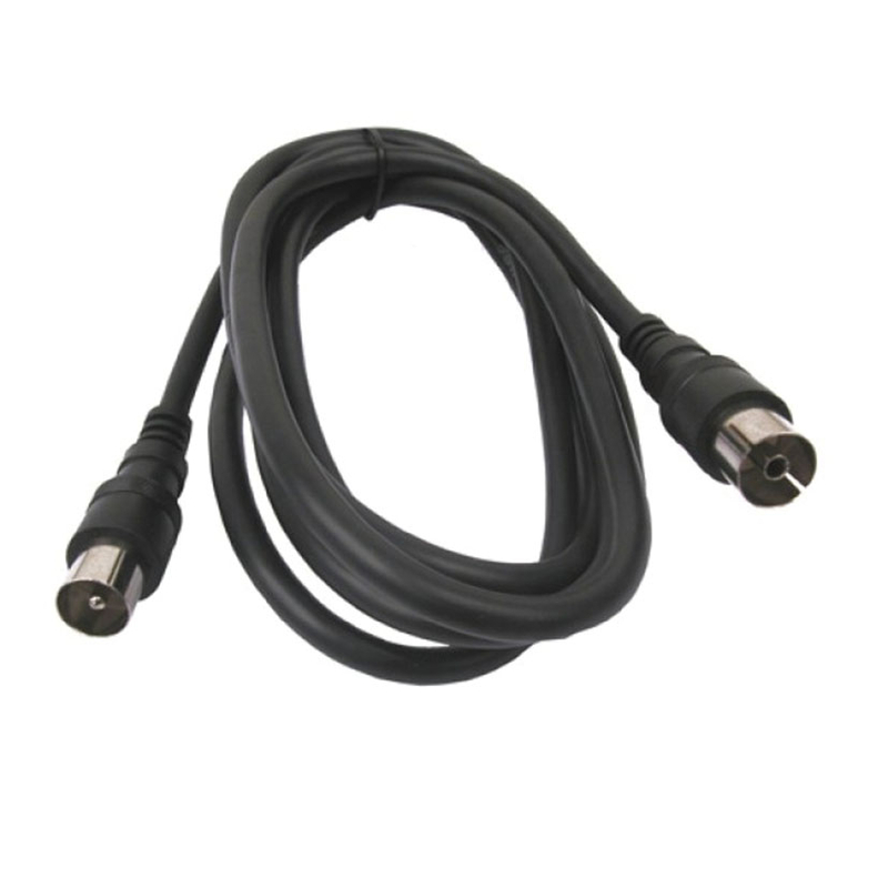 Cable coaxial AXIL antena tv negro | Ferreterías cerca de ti - Cadena88