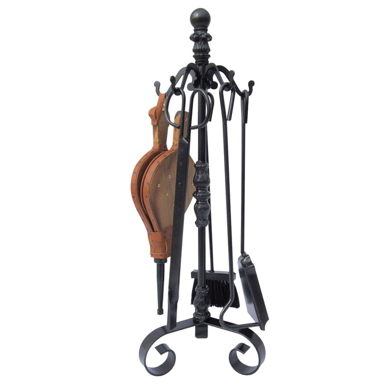 Juego de 5 accesorios chimenea