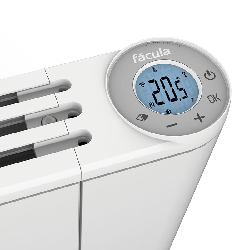 Emisor térmico FÁCULA serie S ultraslim 600W