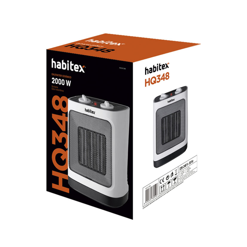 Calefactor HABITEX HQ348 2000W