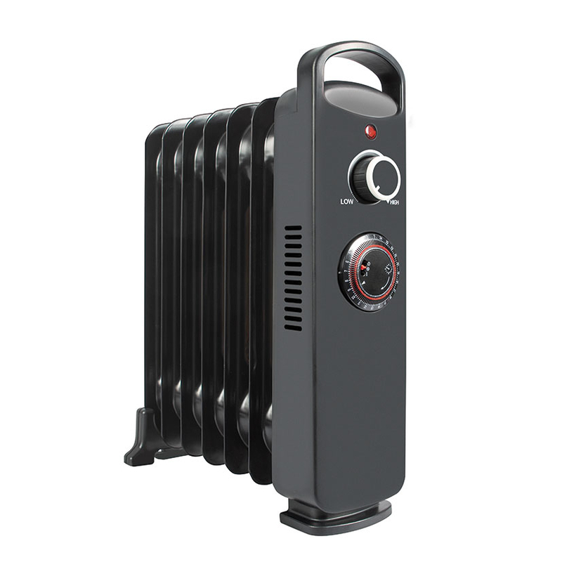 Mini radiador de aceite HABITEX serie E Negro