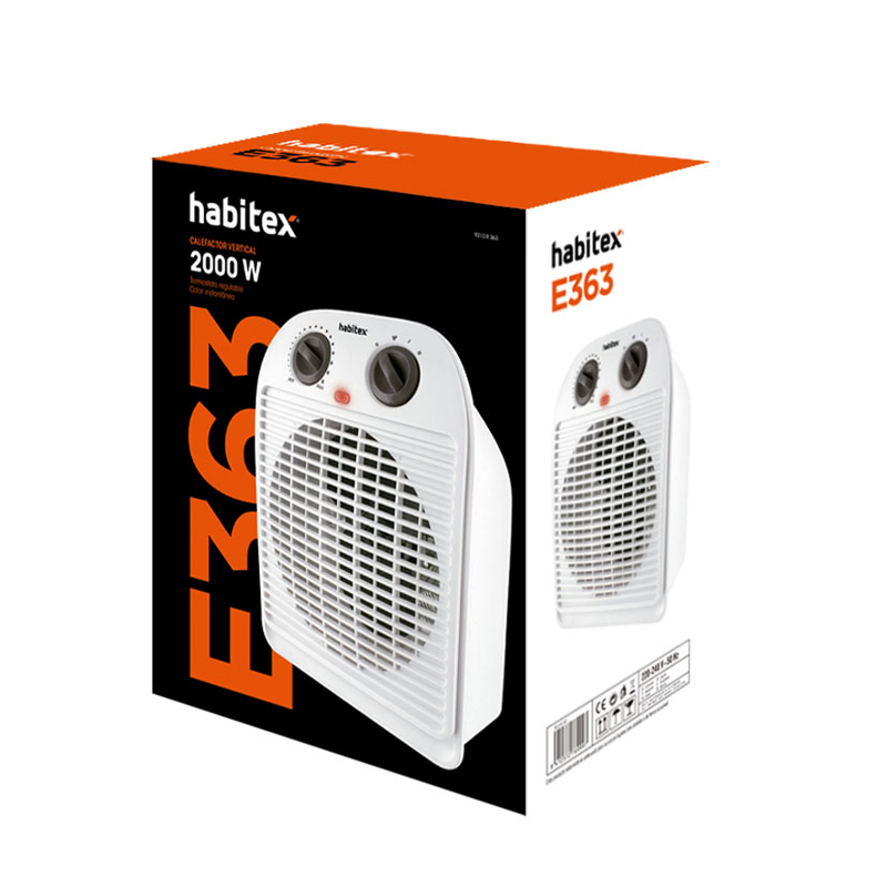 Termoventilador HABITEX E363 2000W