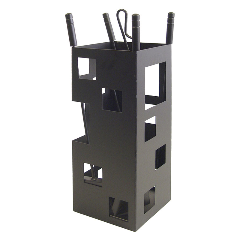Juego de 4 accesorios chimenea EL ZORRO 1004
