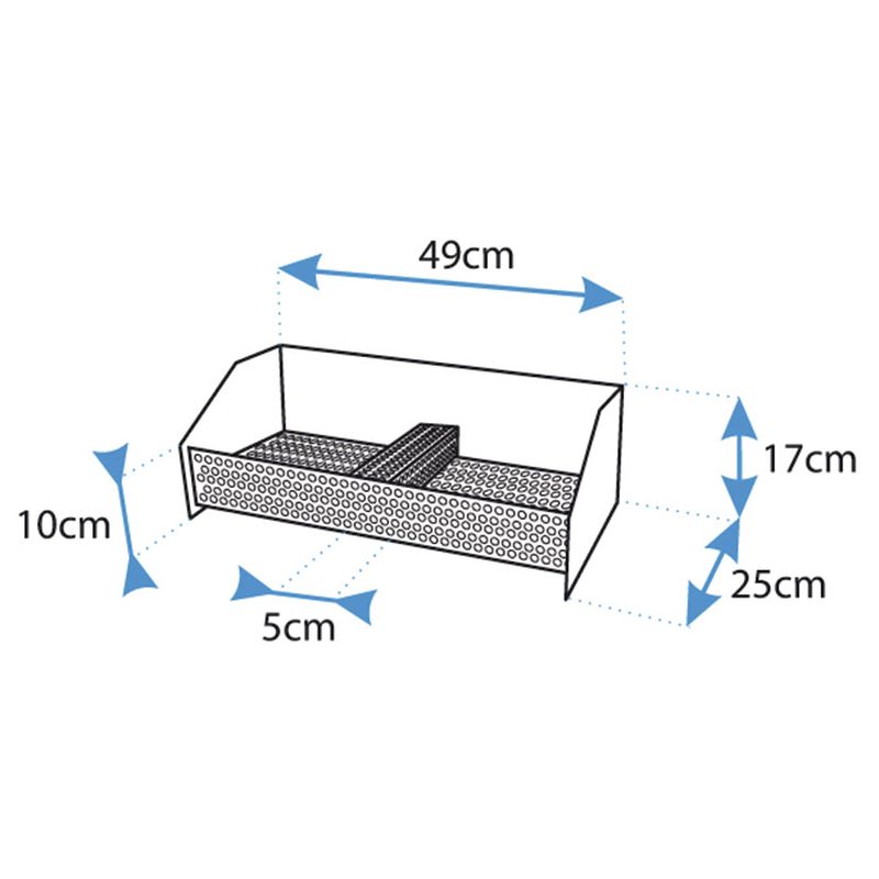 Cesta quemador pellet doble