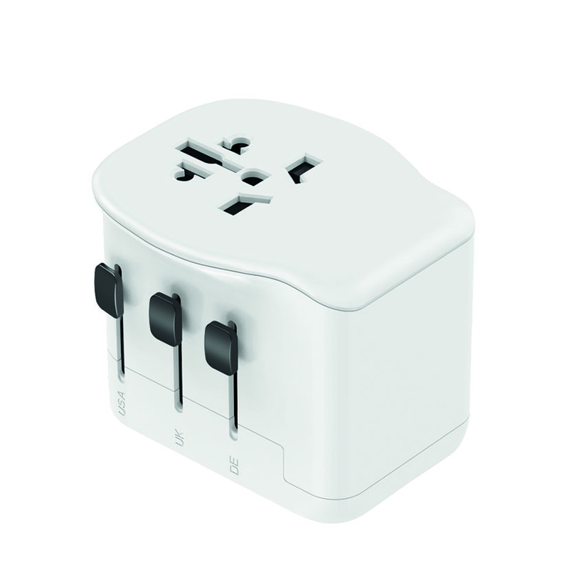 Adaptador de viaje universal SIMON con USB-C y USB-A