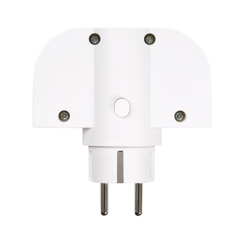 Adaptador enchufe giratorio SIMON Plug III 180º