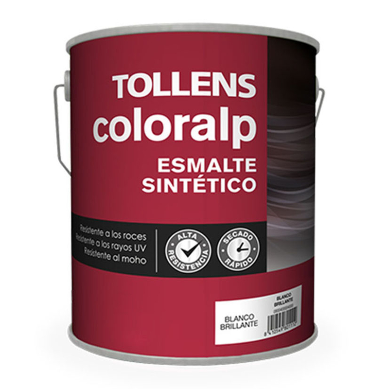 Esmalte sintético TOLLENS Coloralp brillante 750 ml