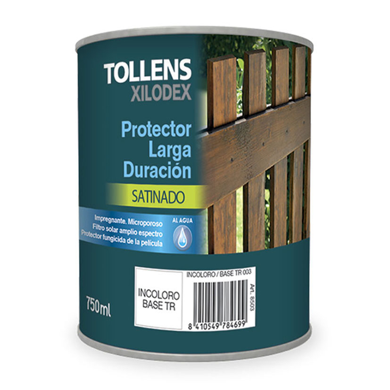 Protector madera larga duración TOLLENS Xilodex satinado