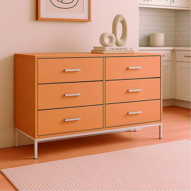 Mobiliario Abedúl Oslo Cómoda 6 cajones