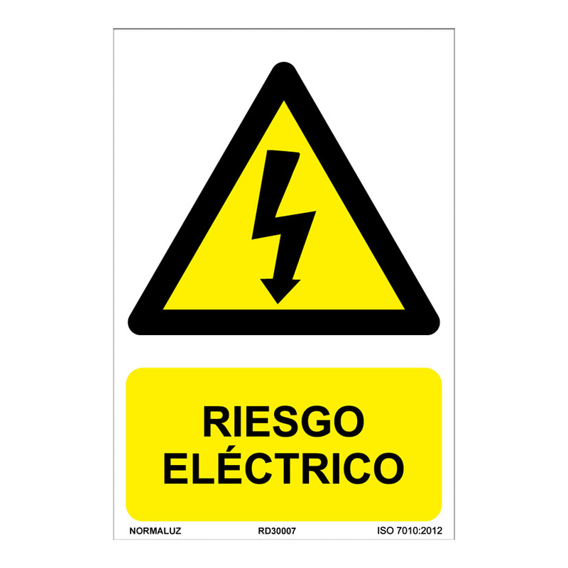 Señal de peligro PVC NMZ 