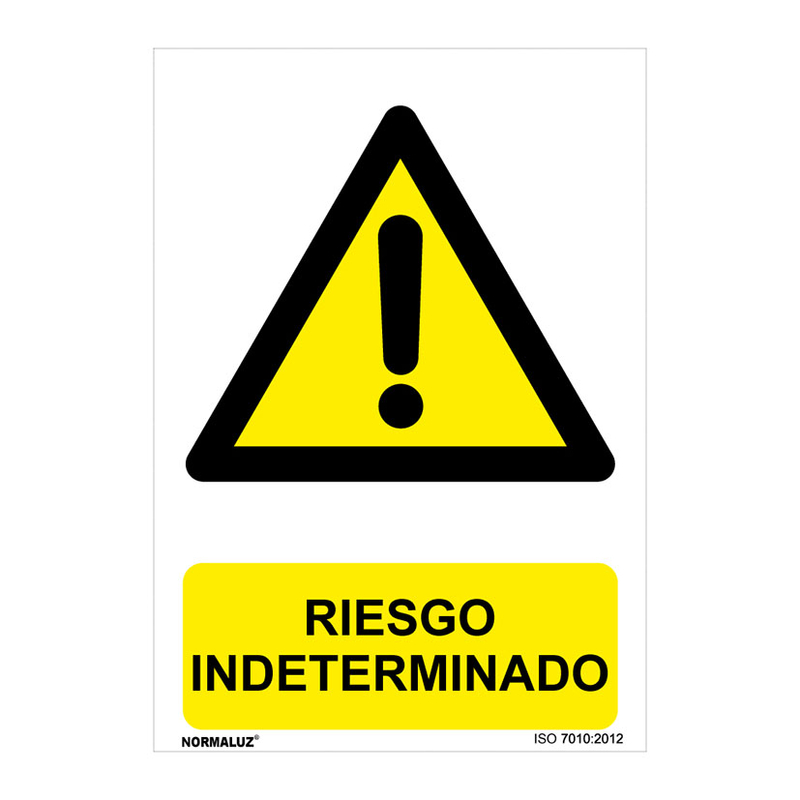 Señal de peligro PVC NMZ 