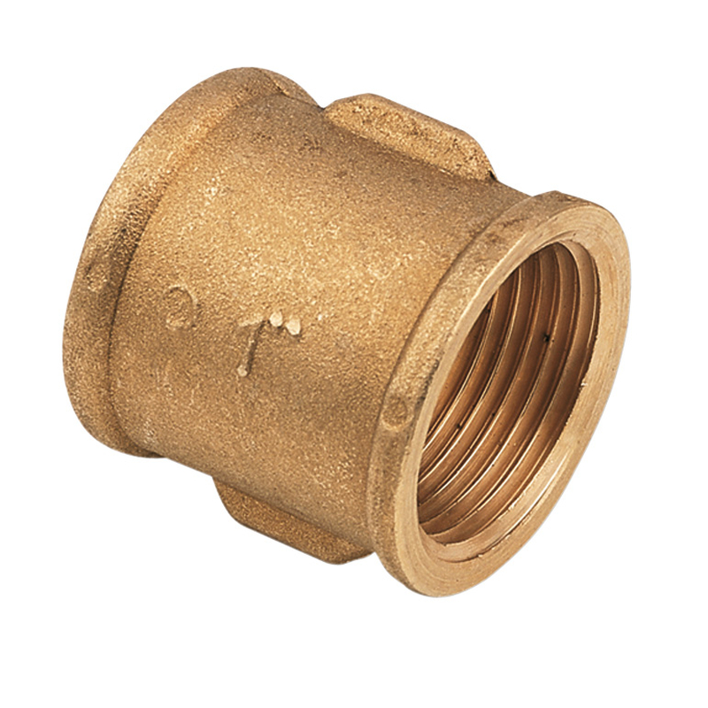 Racor latón METALGRUP manguito hembra-hembra