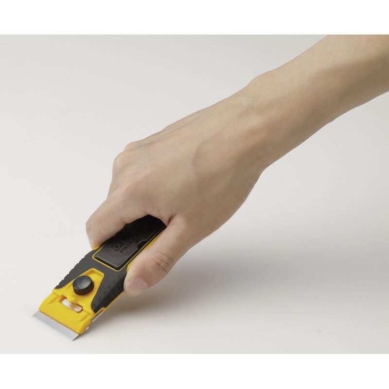 Rascador de vidrio con cuchilla intercambiable de acero inoxidable GSR-2 Olfa