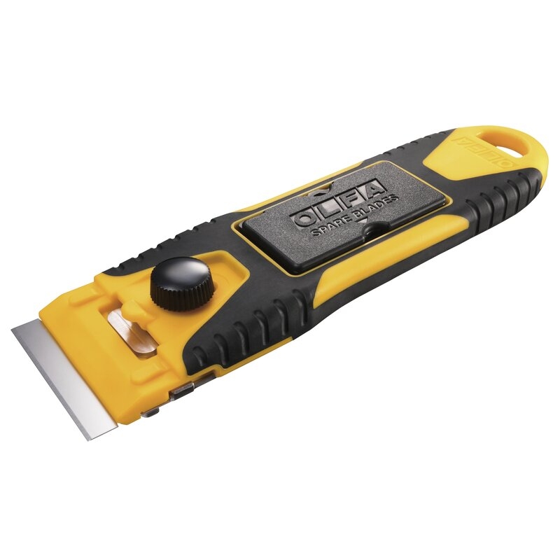 Rascador de vidrio con cuchilla intercambiable de acero inoxidable GSR-2 Olfa