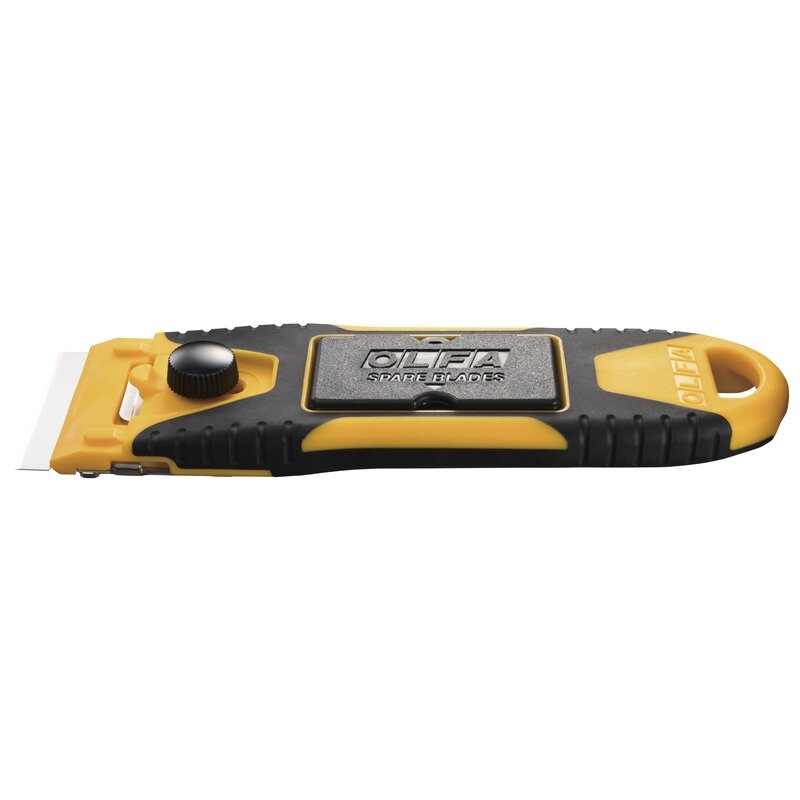 Rascador de vidrio con cuchilla intercambiable de acero inoxidable GSR-2 Olfa