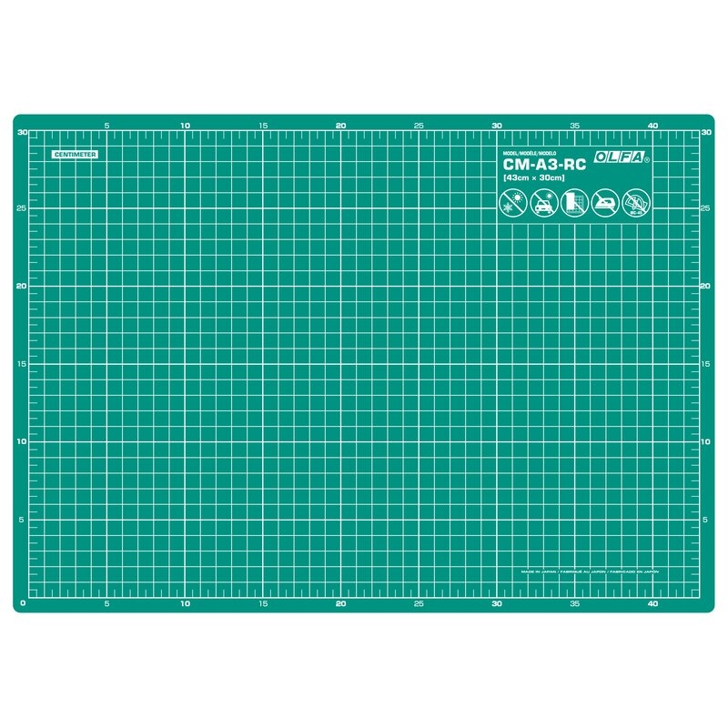 Planchas de corte de 2 mm de espesor libres de DEHP Olfa