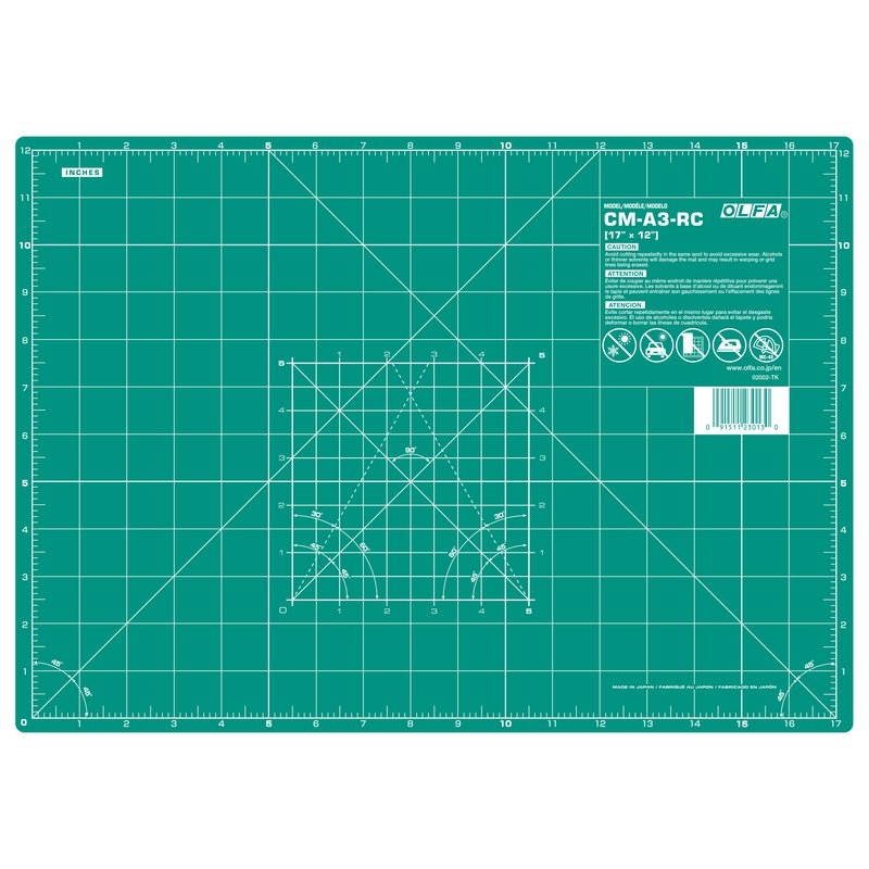 Planchas de corte de 2 mm de espesor libres de DEHP Olfa