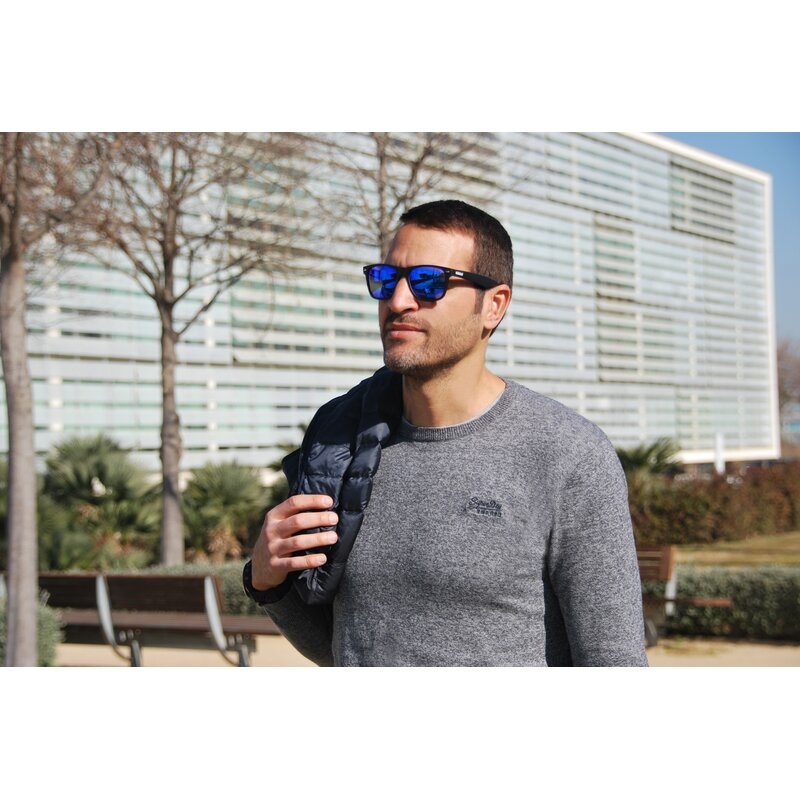 Gafas de sol lente espejo azul WAVE Eagle