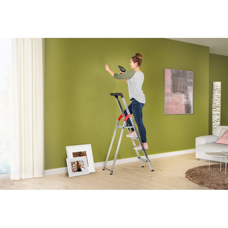 Escalera de tijera de aluminio L60 EasyClix FR Hailo