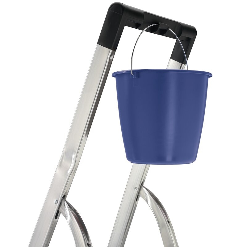 Escalera de tijera de aluminio L40 EasyClix Hailo