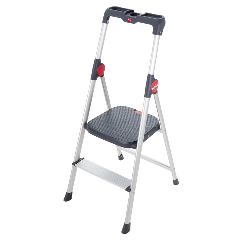 Mini escalera superligera de aluminio WideStep Hailo