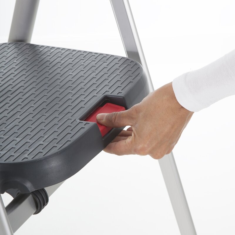 Mini escalera superligera de aluminio WideStep Hailo