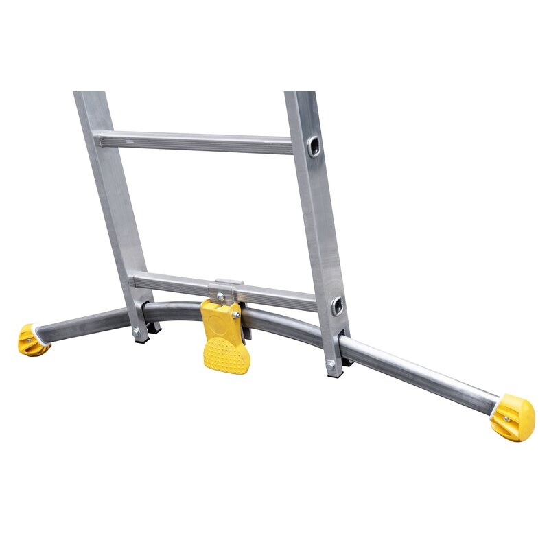 Escalera combinada de 3 tramos con estabilizador curvo HobbyLOT Hailo