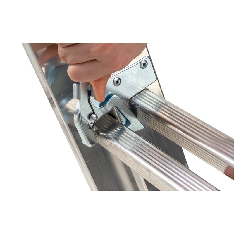 Escalera combinada de 3 tramos con estabilizador curvo HobbyLOT