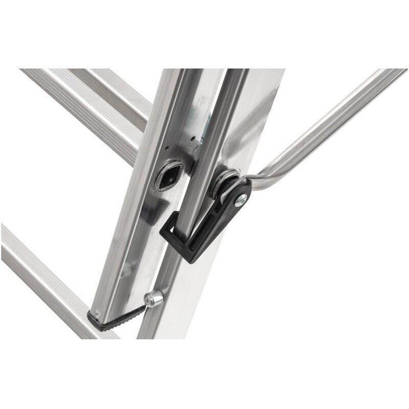 Escalera combinada de 3 tramos con estabilizador curvo HobbyLOT