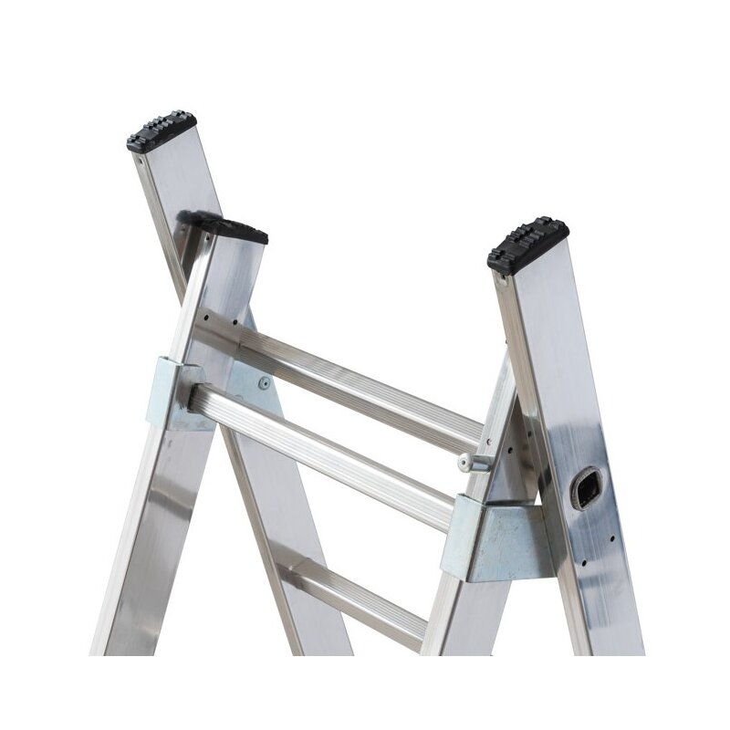 Escalera combinada de 2 tramos con estabilizador curvo HobbyLOT