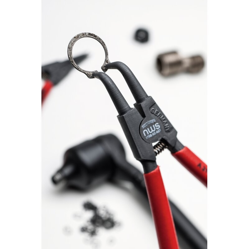 Alicate circlips exterior curvo NWS