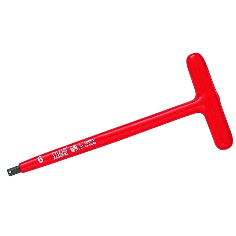 Llave hexagonal mango en T NWS