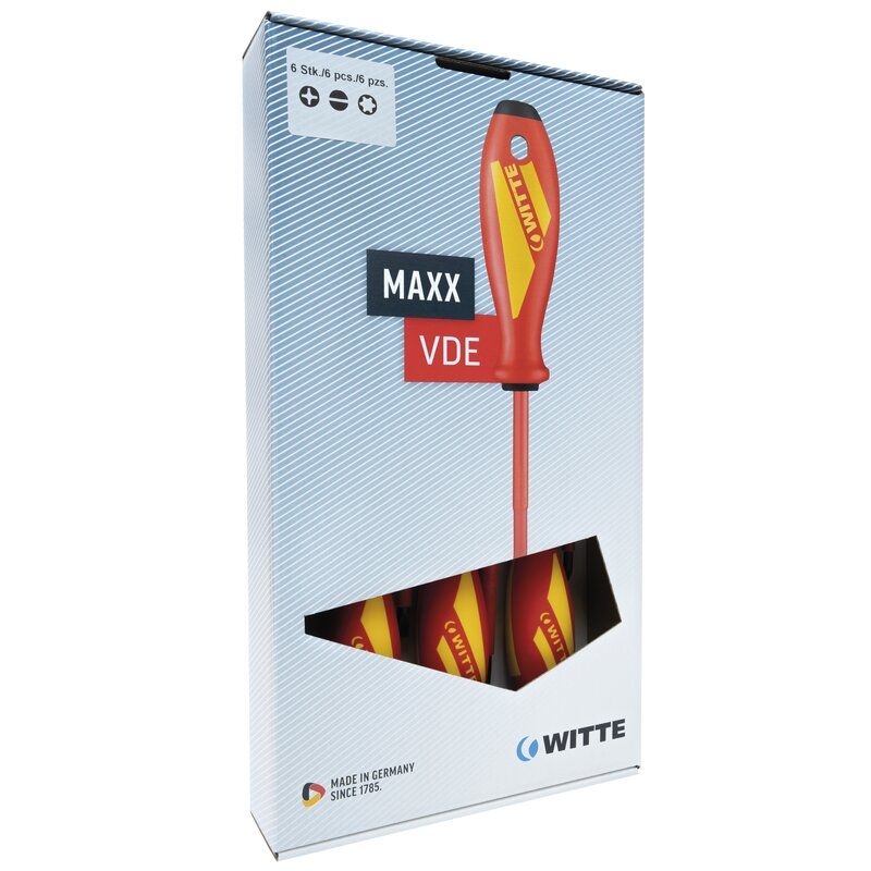 Juegos de destornilladores aislados MAXX VDE Witte