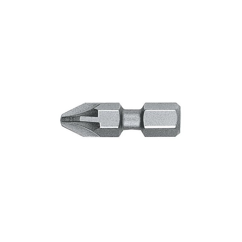 Punta Pozidriv (PZ) BITFLEX guía 1/4" corta Witte