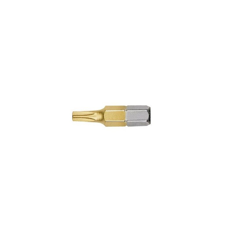 Punta Torx STANDARD TIN guía 1/4" corta Witte