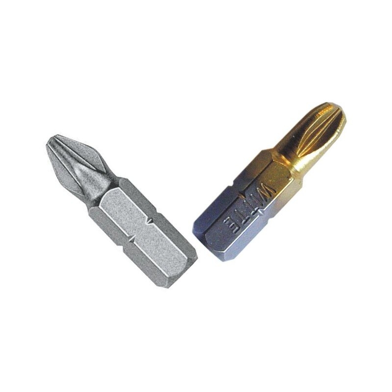 Puntas Pozidriv de 25 mm en blister perforado Witte