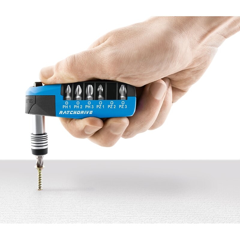 Caja de puntas con carraca Ratchdrive Witte