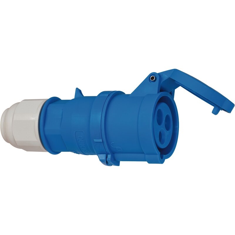 Clavija y toma CEE 230V/16A para exteriores con 3 polos Brennenstuhl