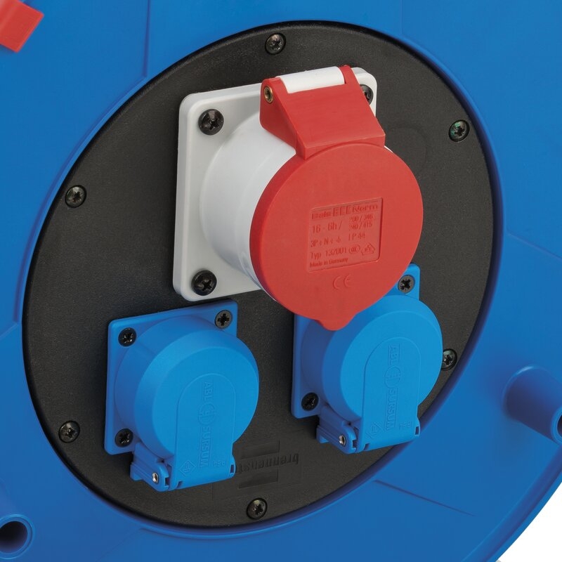 Enrollacables Garant® IP44 H07RN-F 5G2,5 para la industria y construcción Brennenstuhl