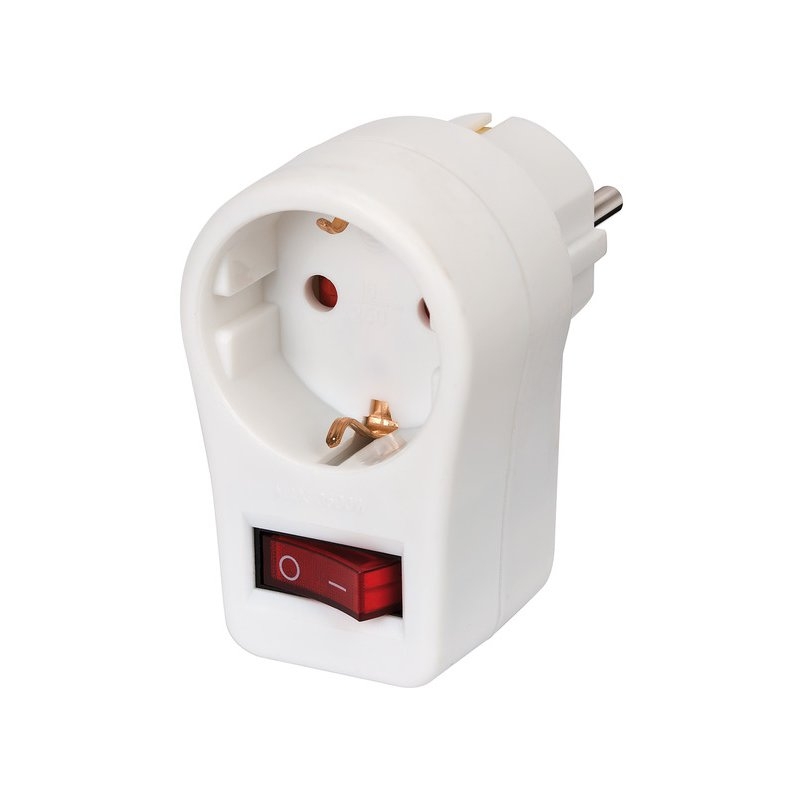 Enchufe con interruptor de encendido Brennenstuhl