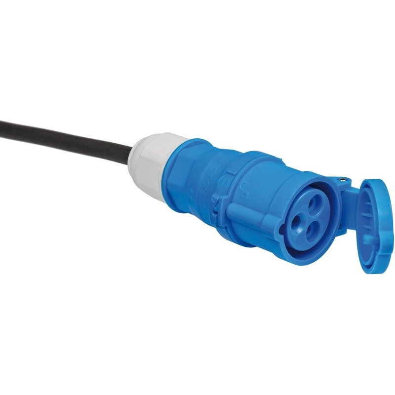 Alargador eléctrico IP44 H07RN-F 3G con clavijas y conectores CEE 230V/16A para uso industrial, marítimo y camping Brennenstuhl