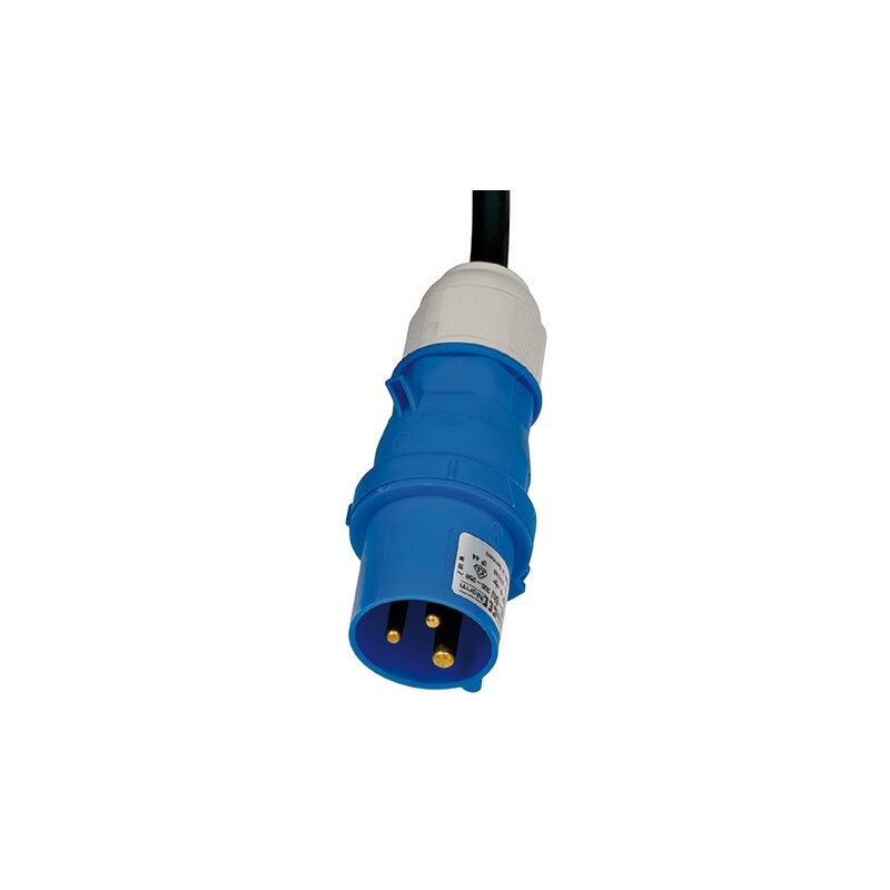 Alargador eléctrico IP44 H07RN-F 3G con clavijas y conectores CEE 230V/16A para uso industrial, marítimo y camping Brennenstuhl