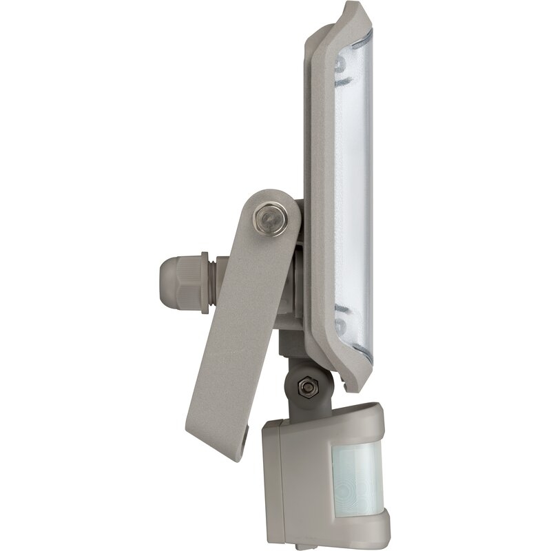 Foco LED de pared AL con detector de movimiento y protección IP44 Brennenstuhl
