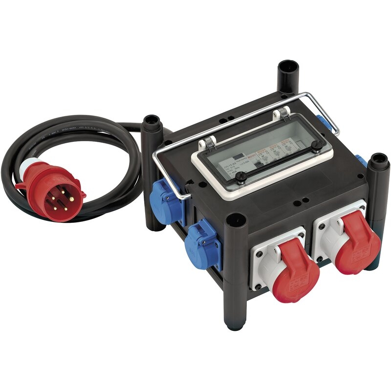 Distribuidor de corriente compacto IP44 BSV 3/32 2 Brennenstuhl