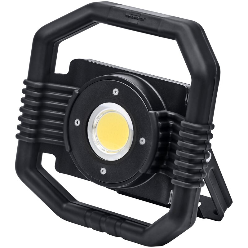 Foco LED portátil DARGO de funcionamiento híbrido con batería recargable o conexión de red Brennenstuhl