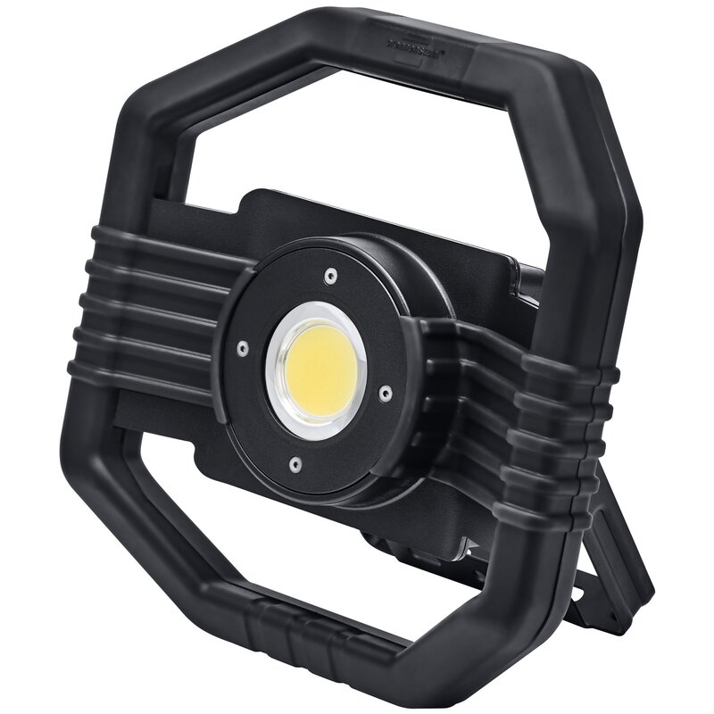 Foco LED portátil DARGO de funcionamiento híbrido con batería recargable o conexión de red Brennenstuhl
